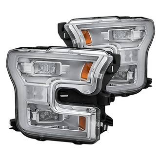 Replacement - Driver and Passenger Side Headlight Set (CAPA Certified)