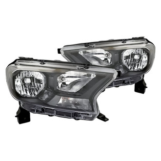 Replacement - Driver and Passenger Side Headlight Set (CAPA Certified)