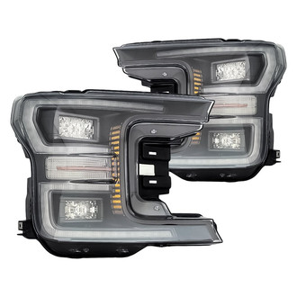 Replacement - Driver and Passenger Side Headlight Set (CAPA Certified)