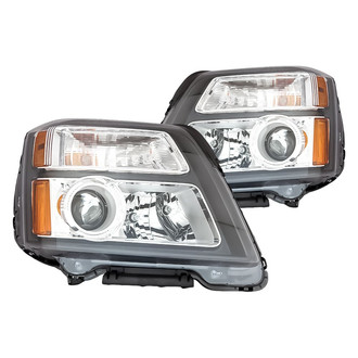 Replacement - Driver and Passenger Side Headlight Set (CAPA Certified)