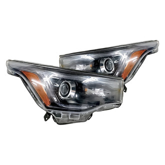 Replacement - Driver and Passenger Side Headlight Set (Standard Line)