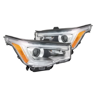 Replacement - Driver and Passenger Side Headlight Set (Standard Line)