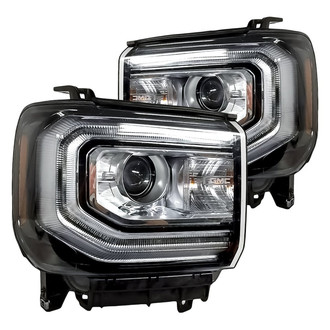 Replacement - Driver and Passenger Side Headlight Set (Standard Line)