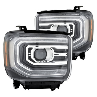 Replacement - Driver and Passenger Side Headlight Set (Standard Line)