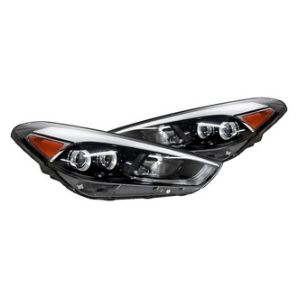 Replacement - Driver and Passenger Side Headlight Set (CAPA Certified)