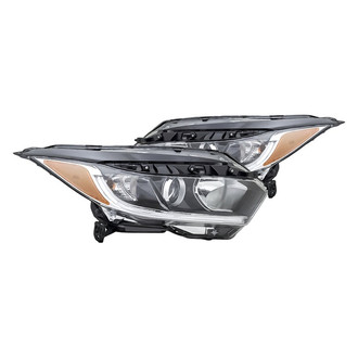 Replacement - Driver and Passenger Side Headlight Set (CAPA Certified)