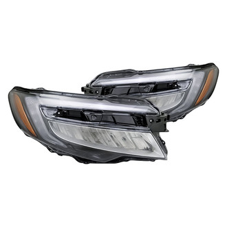 Replacement - Driver and Passenger Side Headlight Set (CAPA Certified)