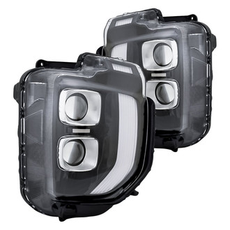 Replacement - Driver and Passenger Side Headlight Set (Standard Line)