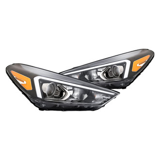 Replacement - Driver and Passenger Side Headlight Set (Standard Line)