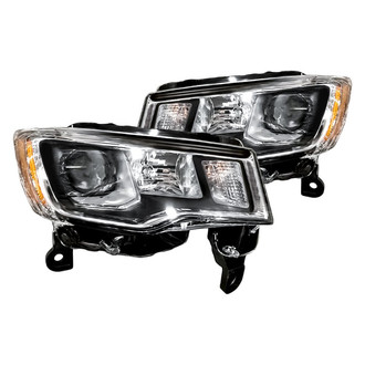 Replacement - Driver and Passenger Side Headlight Set (CAPA Certified)