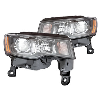 Replacement - Driver and Passenger Side Headlight Set (CAPA Certified)