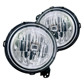 Replacement - Driver and Passenger Side Headlight Set (CAPA Certified)