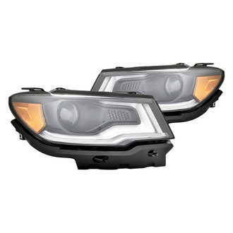 Replacement - Driver and Passenger Side Headlight Set (Standard Line)