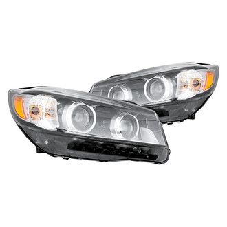 Replacement - Driver and Passenger Side Headlight Set (Standard Line)