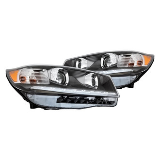 Replacement - Driver and Passenger Side Headlight Set (Standard Line)