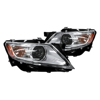 Replacement - Driver and Passenger Side Headlight Set (CAPA Certified)