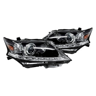 Replacement - Driver and Passenger Side Headlight Set Lens and Housing (CAPA Certified)