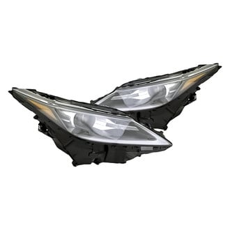 Replacement - Driver and Passenger Side Headlight Set (CAPA Certified)