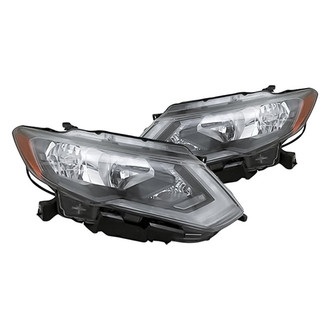 Replacement - Driver and Passenger Side Headlight Set (CAPA Certified)