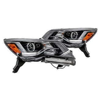 Replacement - Driver and Passenger Side Headlight Set (Standard Line)