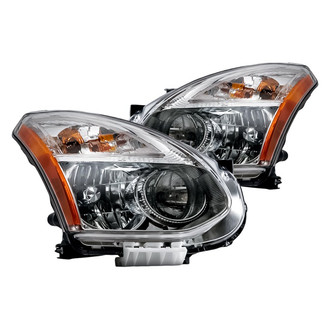 Replacement - Driver and Passenger Side Headlight Set (Standard Line)