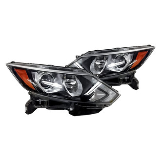 Replacement - Driver and Passenger Side Headlight Set (Standard Line)