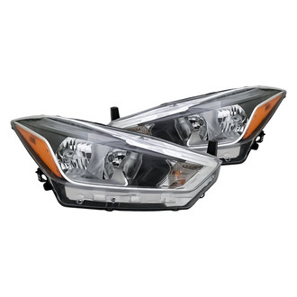 Replacement - Driver and Passenger Side Headlight Set (Standard Line)