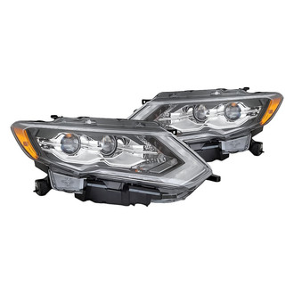 Replacement - Driver and Passenger Side Headlight Set (CAPA Certified)