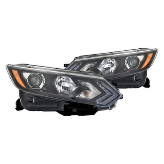 Replacement - Driver and Passenger Side Headlight Set (CAPA Certified)
