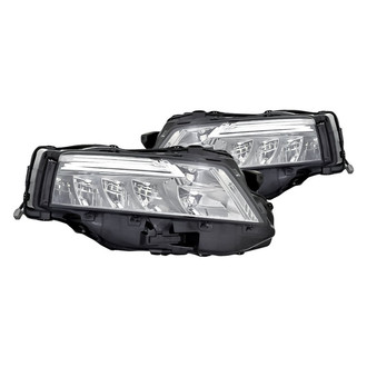 Replacement - Driver and Passenger Side Lower Headlight Set (CAPA Certified)