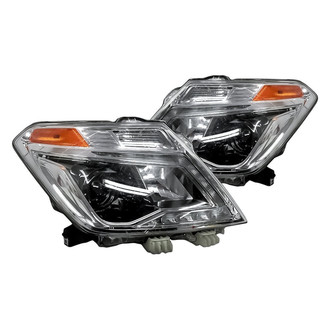 Replacement - Driver and Passenger Side Headlight Set (CAPA Certified)