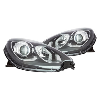 Replacement - Driver and Passenger Side Headlight Set (CAPA Certified)