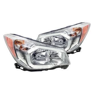 Replacement - Driver and Passenger Side Headlight Set (CAPA Certified)