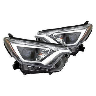 Replacement - Driver and Passenger Side Headlight Set (CAPA Certified)