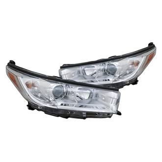 Replacement - Driver and Passenger Side Headlight Set (CAPA Certified)