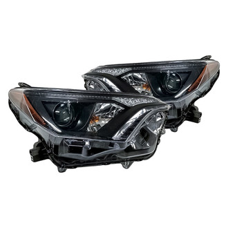 Replacement - Driver and Passenger Side Headlight Set (Standard Line)