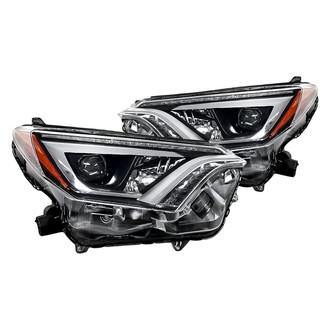 Replacement - Driver and Passenger Side Headlight Set Lens and Housing (CAPA Certified)