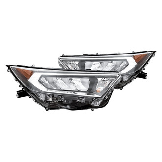 Replacement - Driver and Passenger Side Headlight Set (Standard Line)