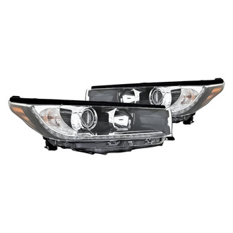Replacement - Driver and Passenger Side Headlight Set (CAPA Certified)