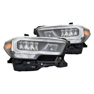 Replacement - Driver and Passenger Side Headlight Set (Standard Line)