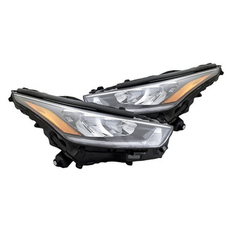 Replacement - Driver and Passenger Side Headlight Set (Standard Line)