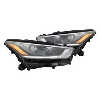 Replacement - Driver and Passenger Side Headlight Set (Standard Line)