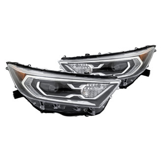 Replacement - Driver and Passenger Side Headlight Set (Standard Line)