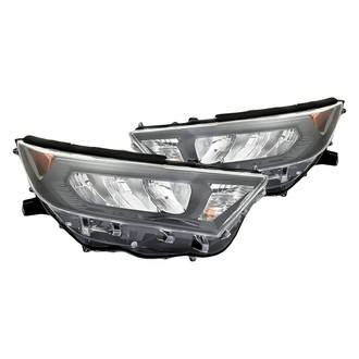 Replacement - Driver and Passenger Side Headlight Set (CAPA Certified)