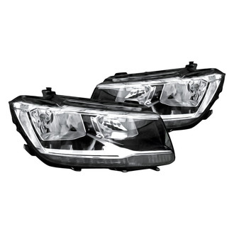 Replacement - Driver and Passenger Side Headlight Set (CAPA Certified)