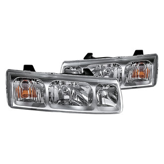 Replacement - Driver and Passenger Side Headlight Set (Standard Line)