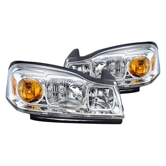 Replacement - Driver and Passenger Side Headlight Set (CAPA Certified)