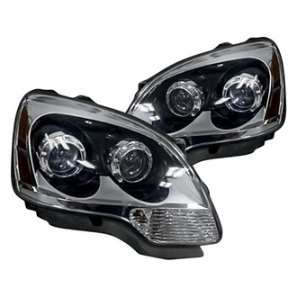Replacement - Driver and Passenger Side Headlight Set (CAPA Certified)
