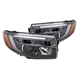 Replacement - Driver and Passenger Side Headlight Set (Standard Line)