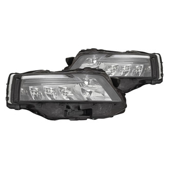 Replacement - Driver and Passenger Side Lower Headlight Set (Standard Line)